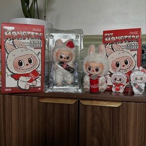 Coca-Cola The Monsters Vinyl Plush Labubu- Surprise Shake